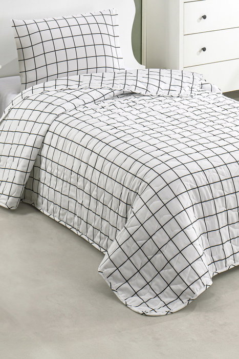 L'essentiel linge de maison Artus - Blanco y negro